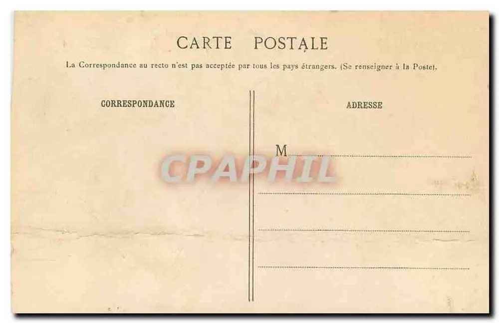 Meudon - Die Avenue du Château und die Rue des Capucins — G.I. - Rückseite