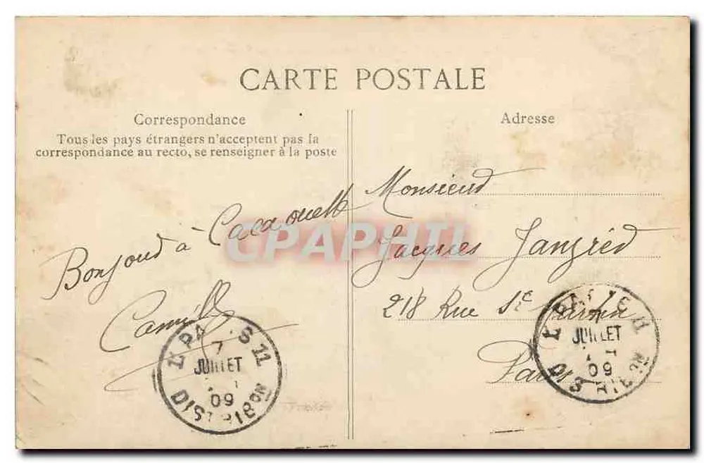 Forêt de Fontainebleau — Les Gorges de Franchard — EID - Verso