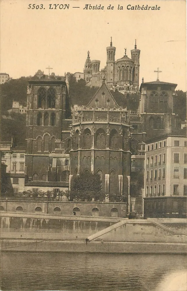 LYON — Abside da Catedral — Editor: 5503 - Frente