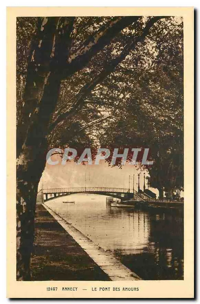 Annecy — O Ponte dos Amores — CPAPHIL - Frente