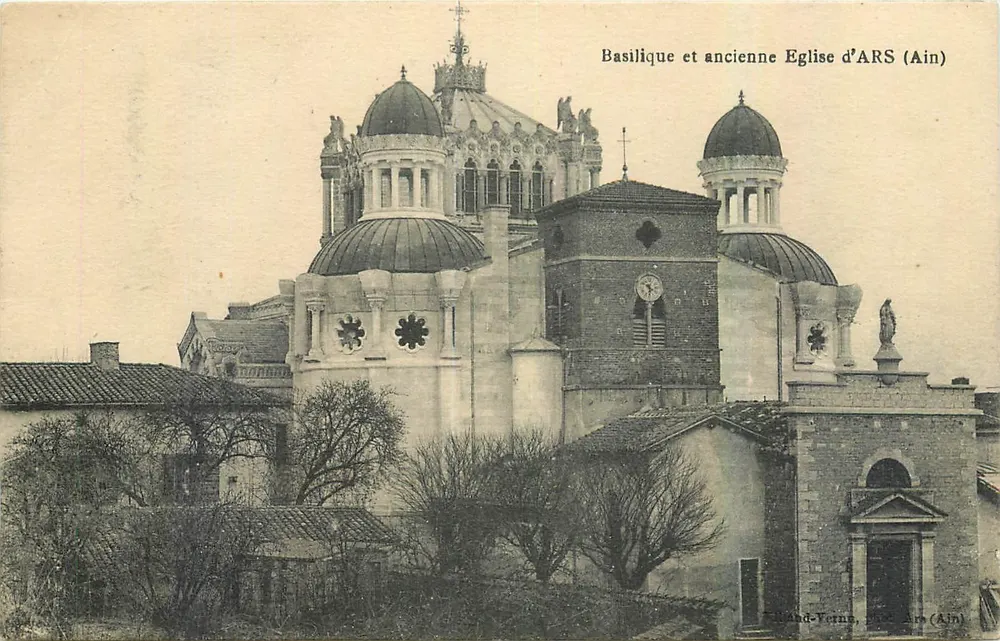 Basilica and Ancient Church of ARS (Ain) — Publisher: Léand-Verne, 302 Art (Ain) - Front