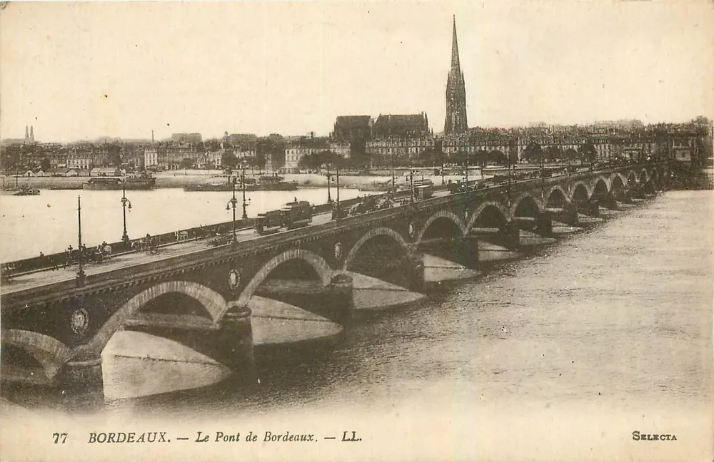 Bordeaux — Most Bordeaux — Selecta LL - Awers