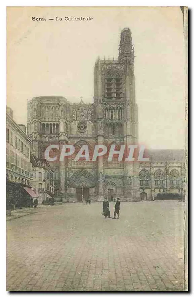 Sens — A Catedral - Frente