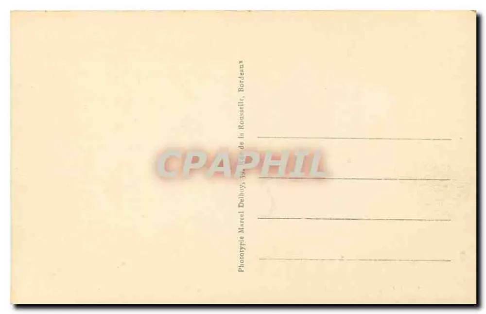 Hendaye (B.P.) - A Baía - Saída da Bidasson, Fuenterrabia (Espanha) - M. D. - Verso