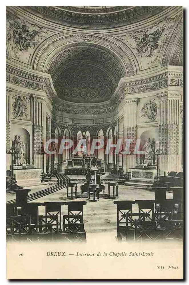 Dreux — Intérieur de la Chapelle Saint-Louis — ND. Phot. - Recto