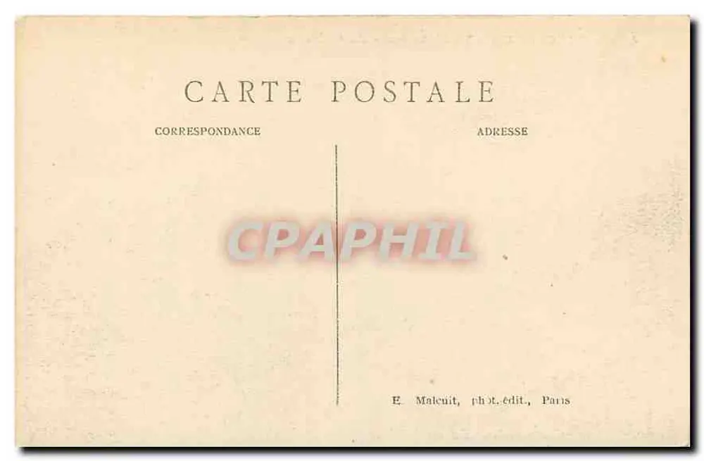 Vincennes — Vista interna do Castelo — E. M. 4508 - Verso