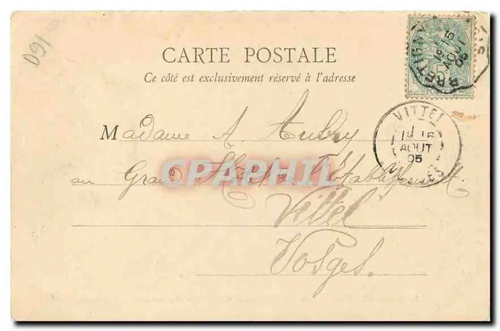 Savigny-sur-Orge — Park des Schlosses Grandvans und Panorama von Petitvans — Édition de l'Orge, A. Thiénenet, Savigny — n°17 - Rückseite