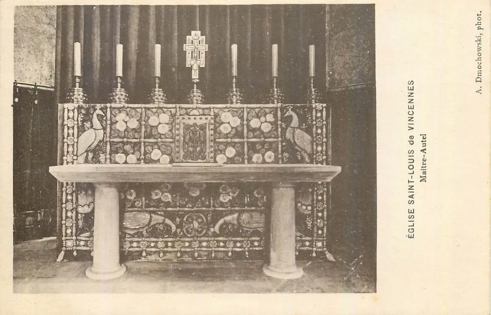 Église Saint-Louis de Vincennes — Autel — A. Dmochowski, phot. - Recto
