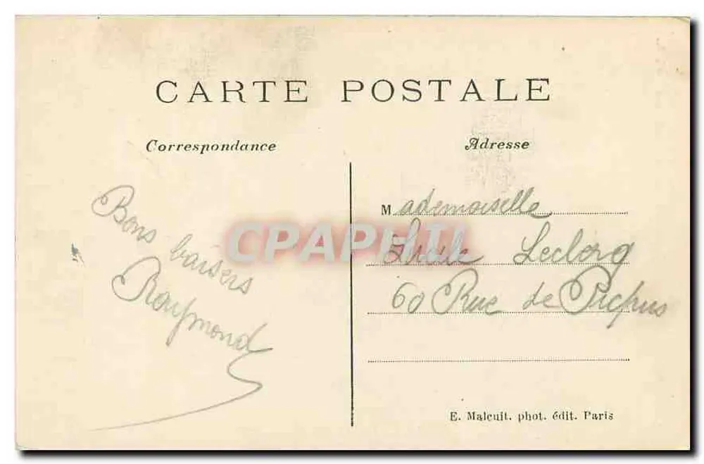 Vincennes — La Chapelle du Château — E. M. n° 3431 - Reverso