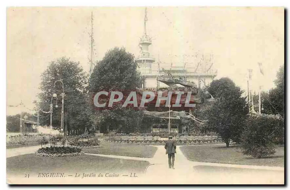 Enghien - Le Jardin du Casino — LL. n°23 - Recto