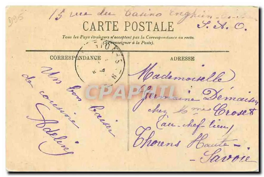 Enghien — O Embarcadouro — LL. — Editor LL - Verso