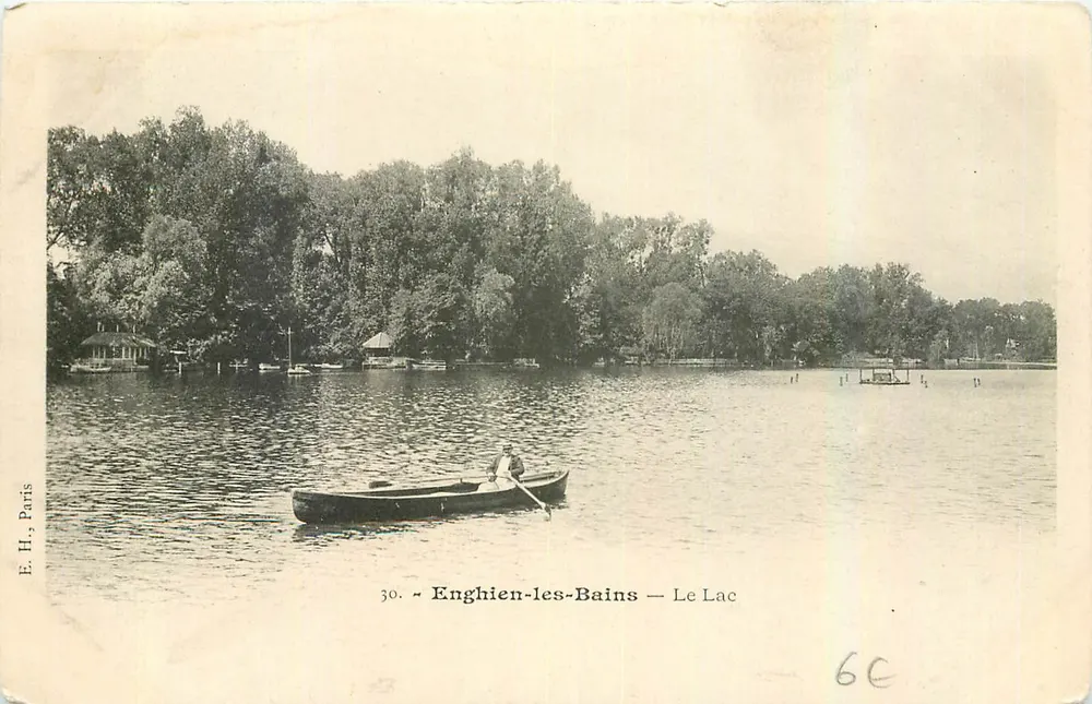 Enghien-les-Bains — O Lago — E.H., Paris, n°30 - Frente