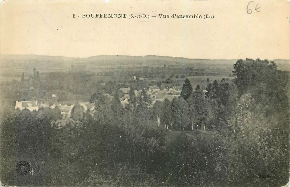 Bouffémont (S.-et-O.) — Vista geral (Leste) — Editor: M. Weyn - Frente