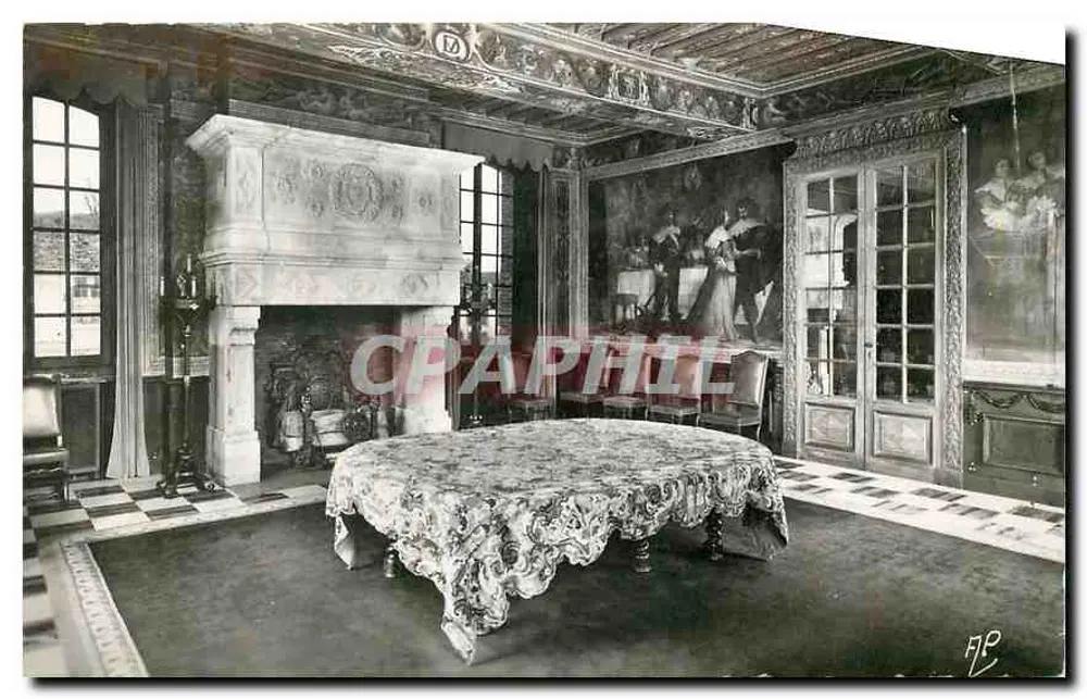 Château de Gros-Bois — Speisesaal — Verlag A.P. rue Colbert, Versailles - Vorderseite