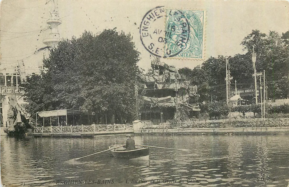Enghien-les-Bains — Der Schreiber der Höhle des Casinos — ND Fotografie - Vorderseite