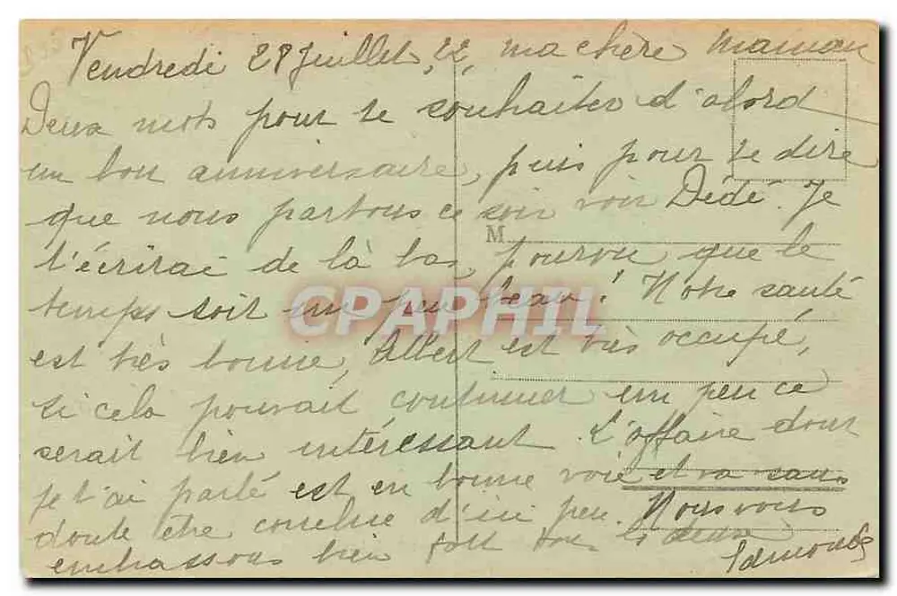 Saint-Brice-sous-Forêt — Avenue du Château du Luat — Le Barbier, édit. - Verso