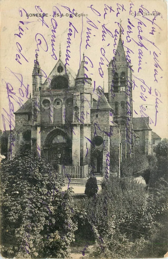 Gonesse - The Church — C. II. Chevillot - Front