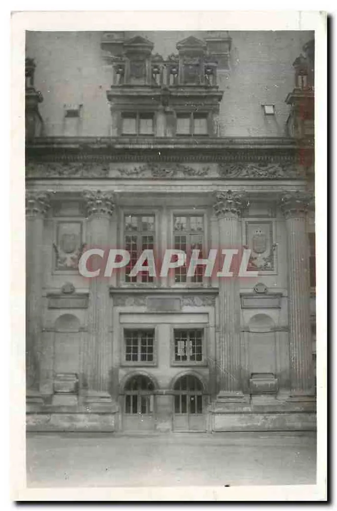 Château de la Légion d'Honneur — Innenhof (Südseite) — G. Riant, Verleger, 15 rue de l'Aqueduc, Paris - Vorderseite