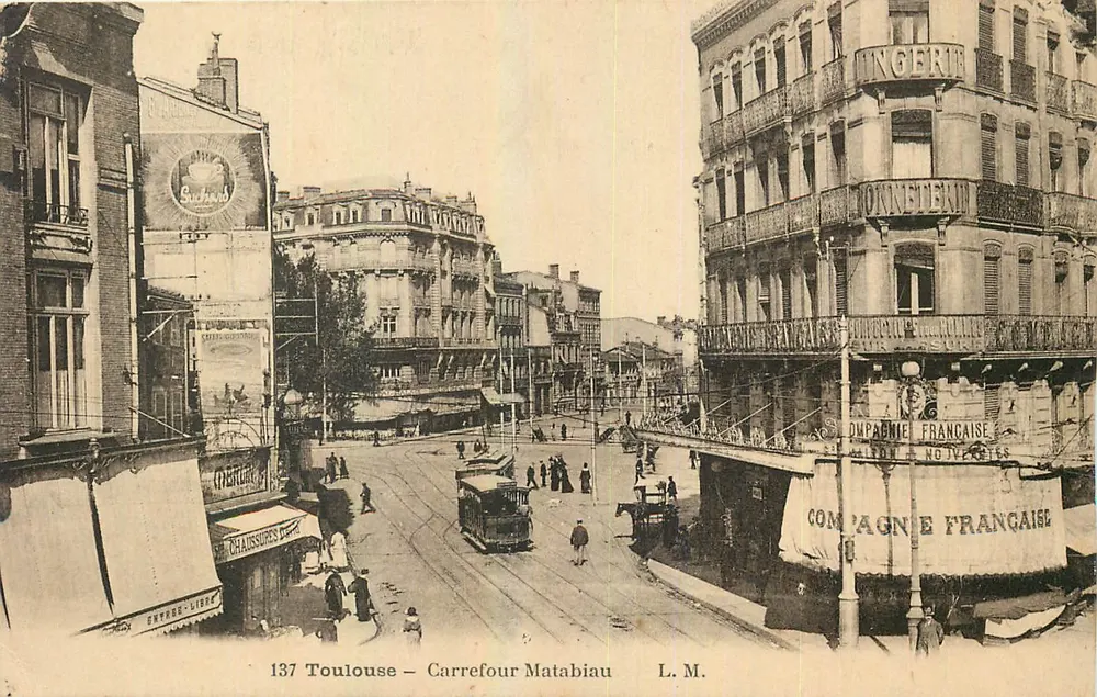 Toulouse — Carrefour Matabiau — L. M. - Frente