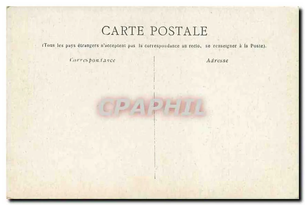 Marselha — A Catedral — Editor não identificado, número de série não visível - Verso