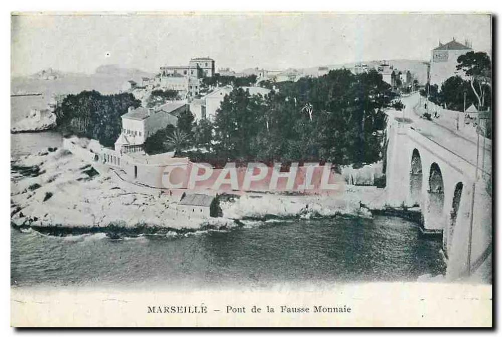 Marseille — Pont de la Fausse Monnaie - Recto
