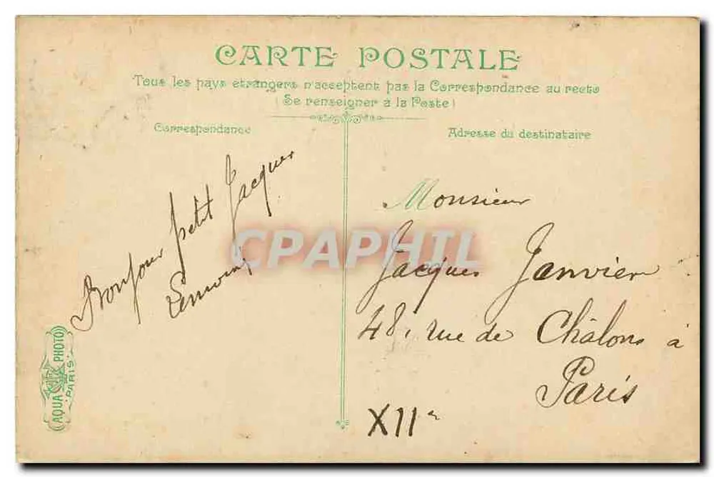 Vichy. le Casino. la salle de jeu — V.2.CP — éditeur V.2.CP - Verso