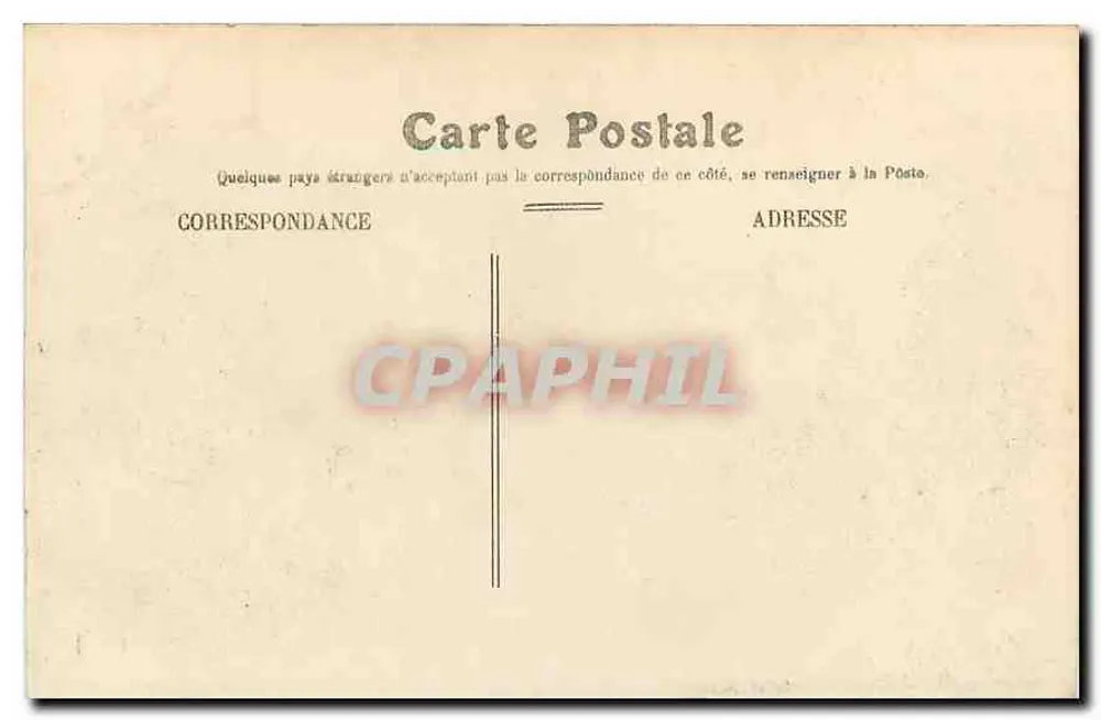 Castelo de CHAMBORD — Parte Central - Verso
