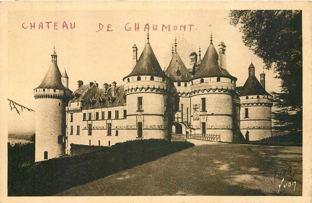 Château de Chaumont — Loir-et-Cher — Éditions d'Art Yvain - Recto
