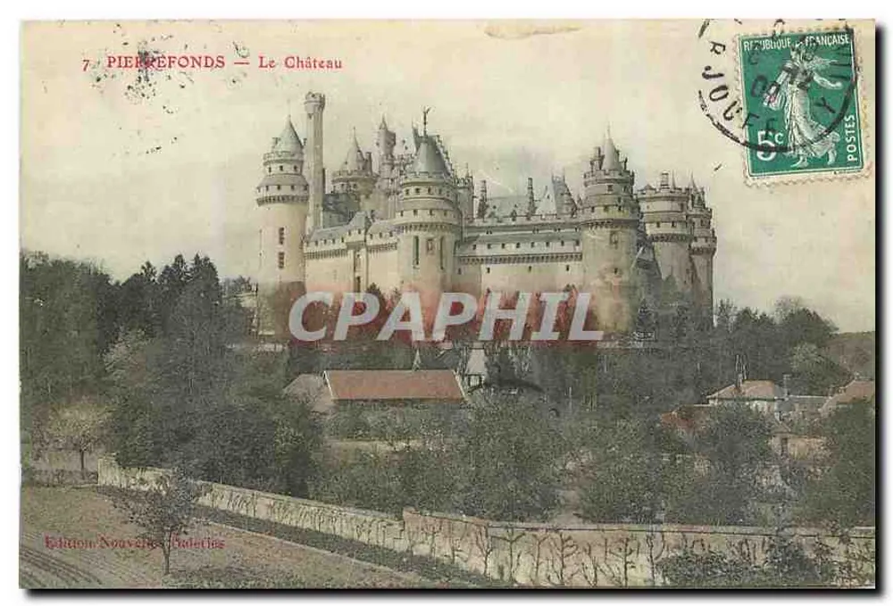 PierreFonds — O Castelo — Edição Nouvelles Galeries - Frente