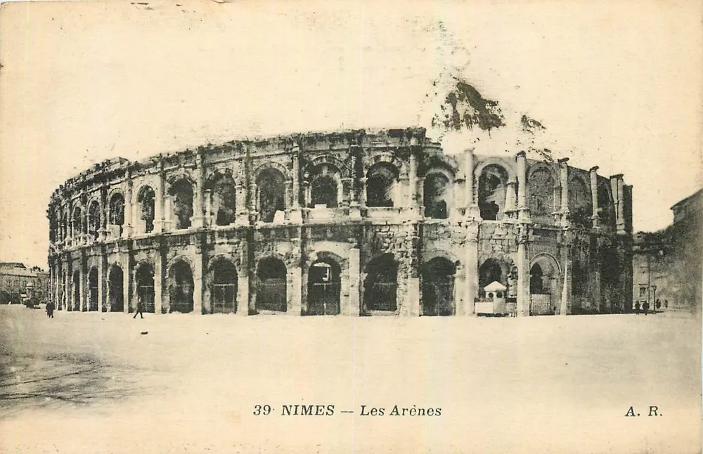 Nîmes — As Arênes — A.R. n°39 - Frente