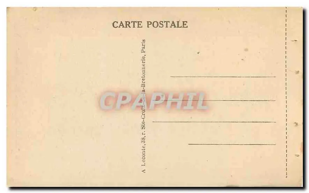 PARIS — De Quais · De Kathedraal van Notre-Dame — n°13 - Achterkant