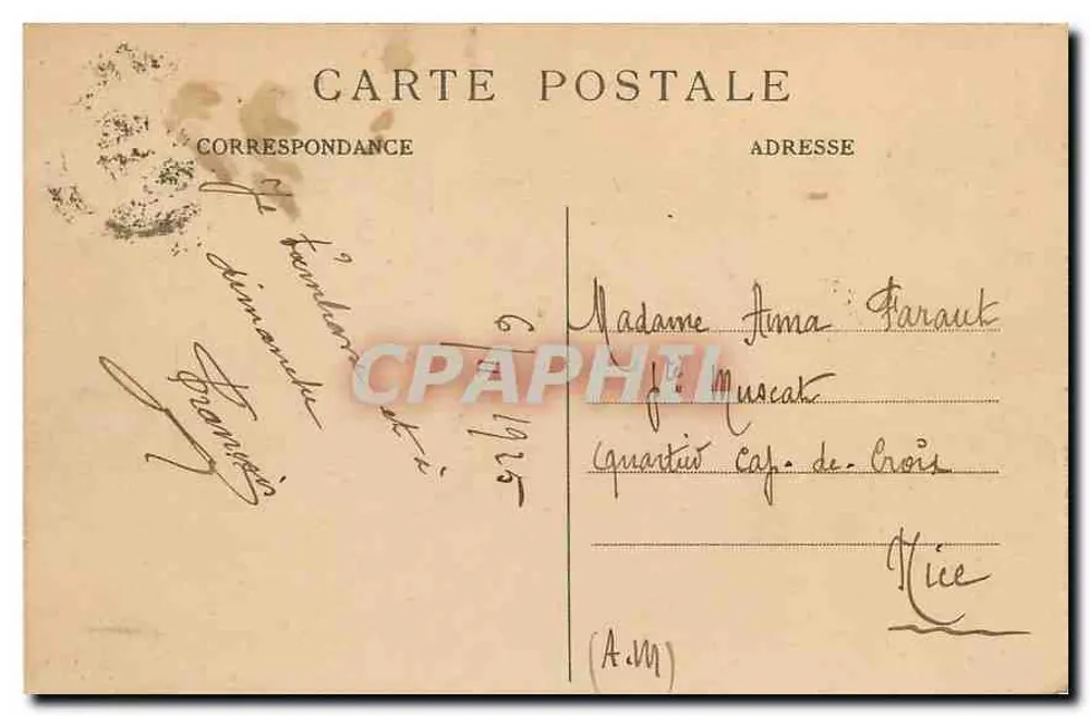 LYON — allgemeiner Blick über Vaise und den Mont d'Or — E.R. — n°132 - Rückseite
