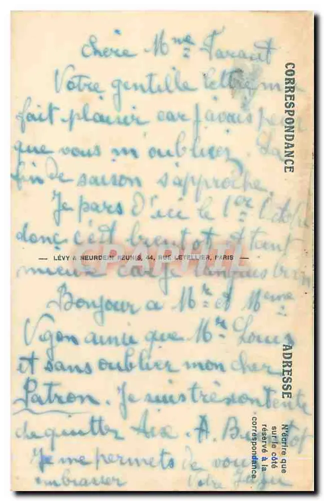 Aix-les-Bains — A Fonte das Duas Rainhas — LL, n°278 - Verso