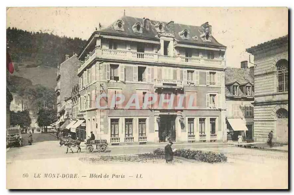 Le Mont-Dore — Hôtel de Paris — LL - Recto