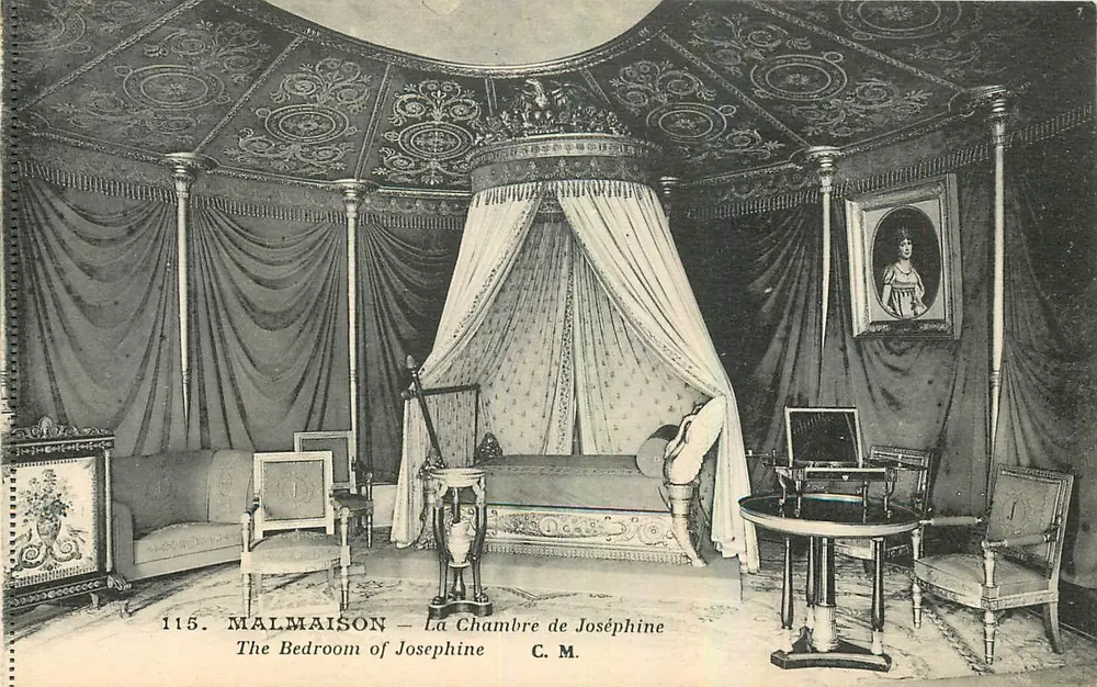 Malmaison — A Sala de Joséphine — C.M. n°115 - Frente