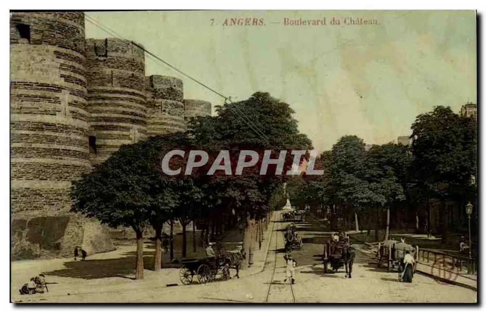 Angers — Boulevard du Château - Frente