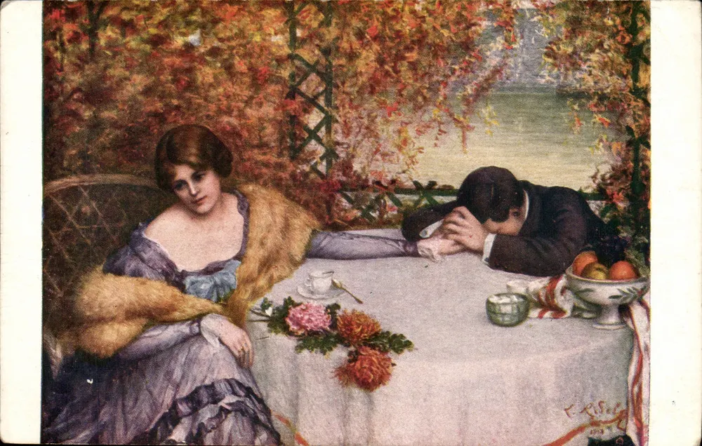 Fim de um Sonho — The End of a Dream — Editor A. Noyer, Paris, N° 24 - Frente