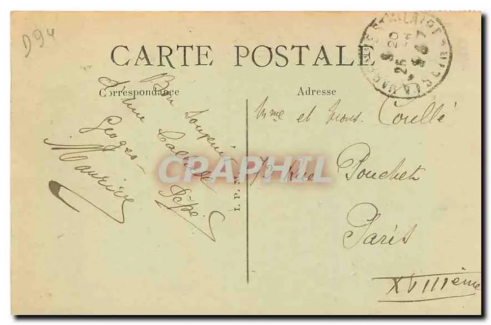 Ufer der Marne — Quai de la Varenne — Verlag: Hilaire - Rückseite