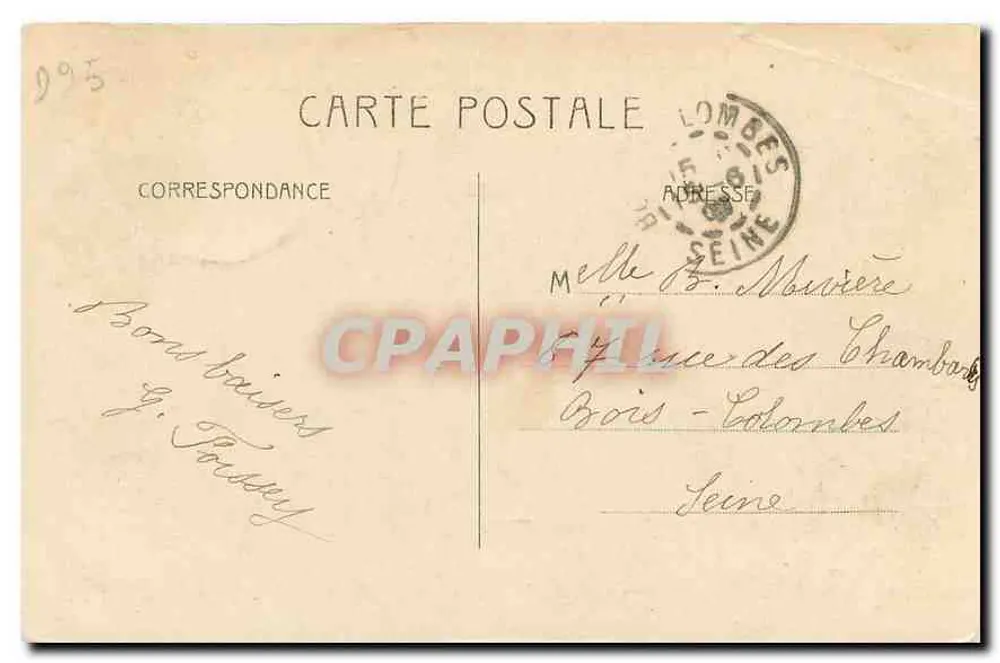 Lago da Princesa Mathilde — Enghien-les-Bains — GauchereL éditeur - Verso