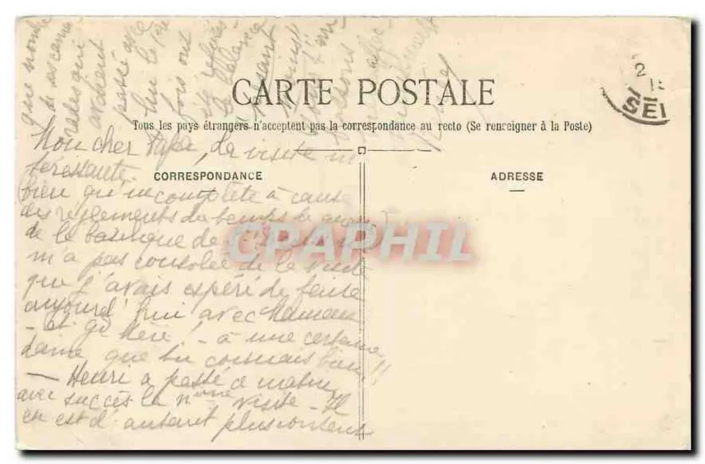 Abbaye de Saint-Denis — Grabmale der Familie Saint-Louis — J. F. - Rückseite