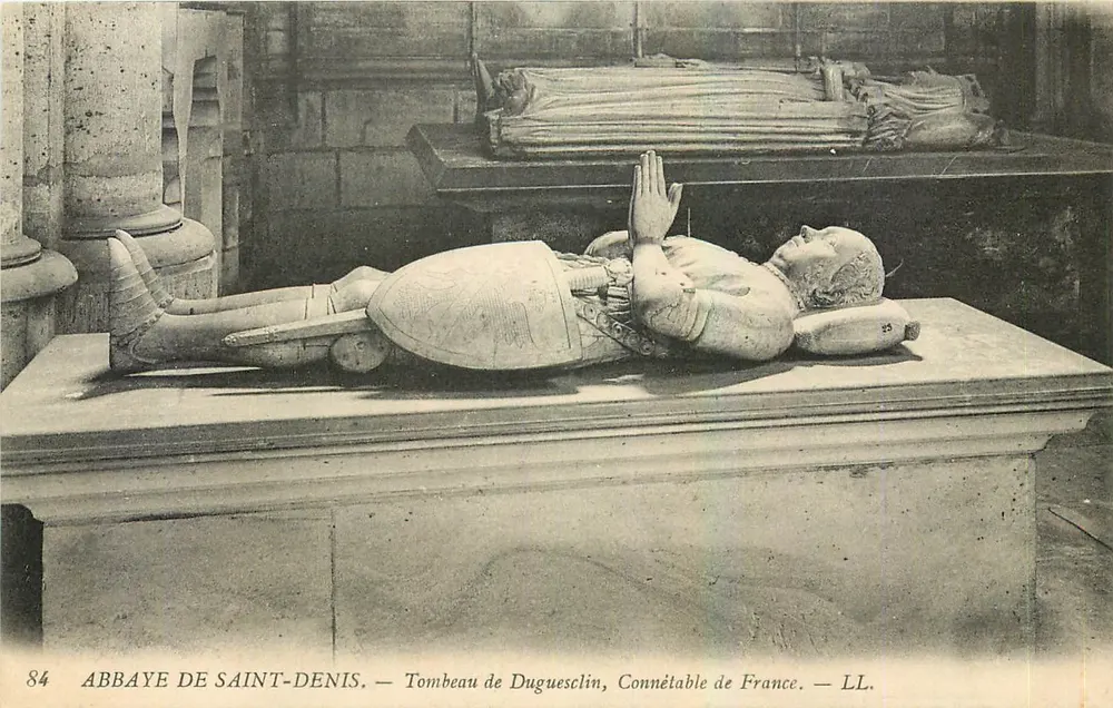 Abtei Saint-Denis — Grabmal von Duguesclin, Marschall von Frankreich — LL. n°84 - Vorderseite