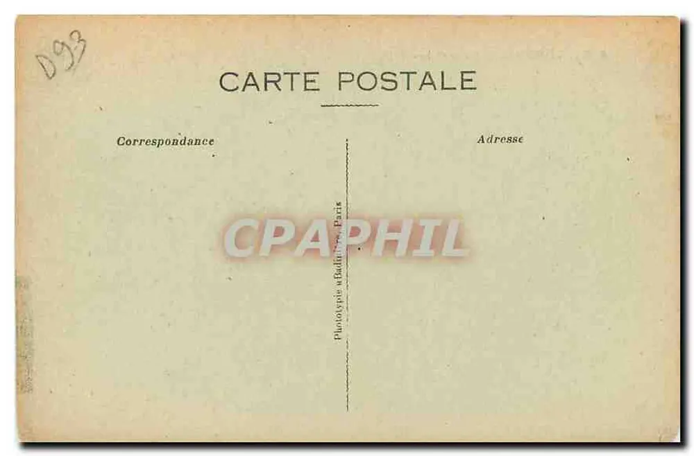 Saint-Denis -- A Prefeitura - J. F. - Verso