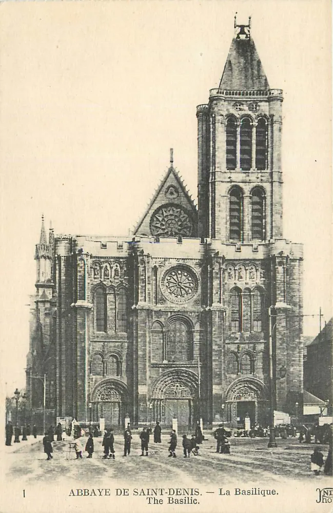 Abadia de Saint-Denis — A Basílica — J.N. Horeau - Frente
