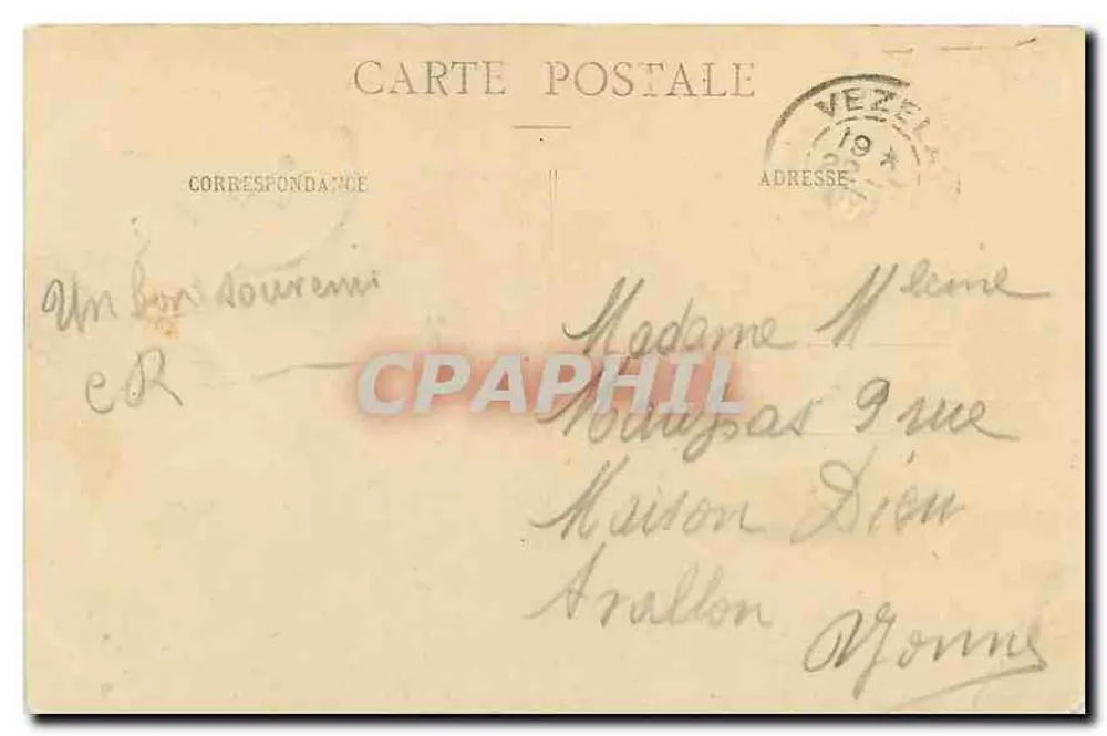 Vézelay - La Chiesa di Santa Maddalena - L'Abside — Pathain, editore, Avallon - Verso