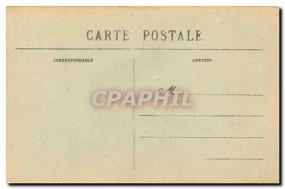 Sens — Rathaus — Saal der Feste — Cliché Rigoureau, Sens - Rückseite