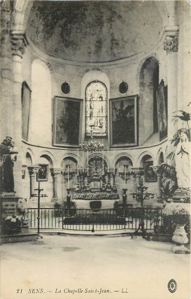 Sens — A Capela São João — LL - Frente