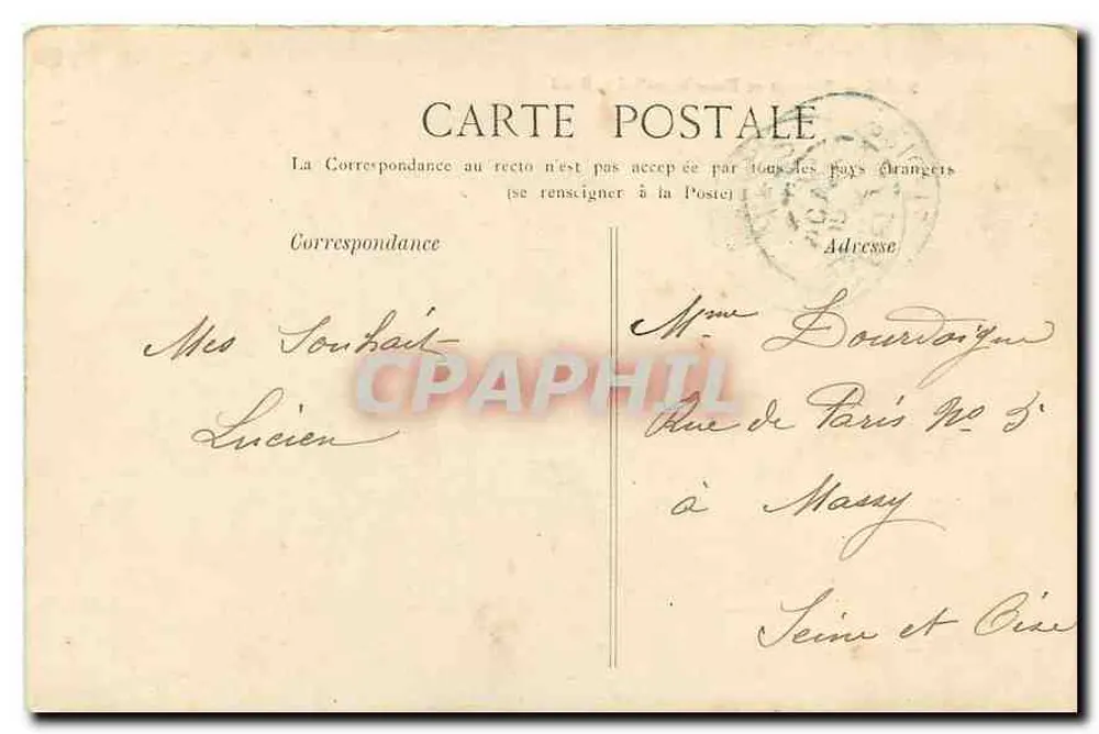 SENS — Barragem e Ermitério Saint-Bond - Verso