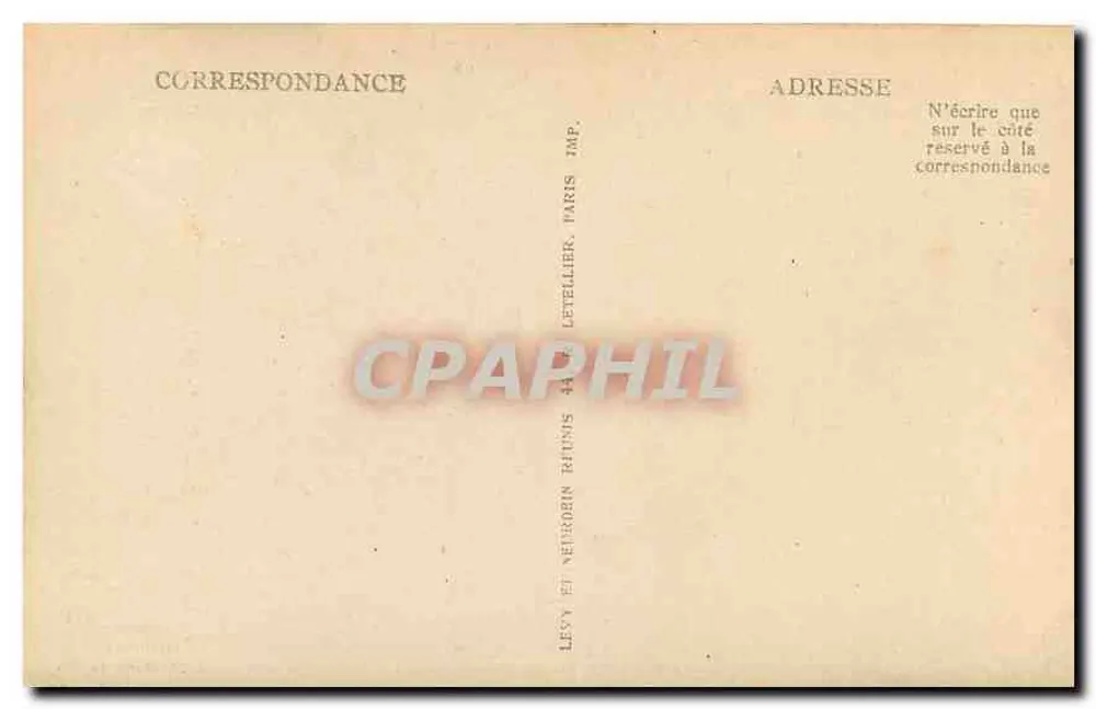 Auxerre — Facciata della Chiesa di San Pietro — LL 46 - Verso