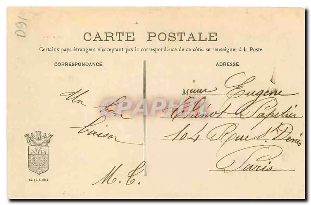 Savigny-sur-Orge — Il Castello — Edizione dell'Orge A. Théyenet - Verso
