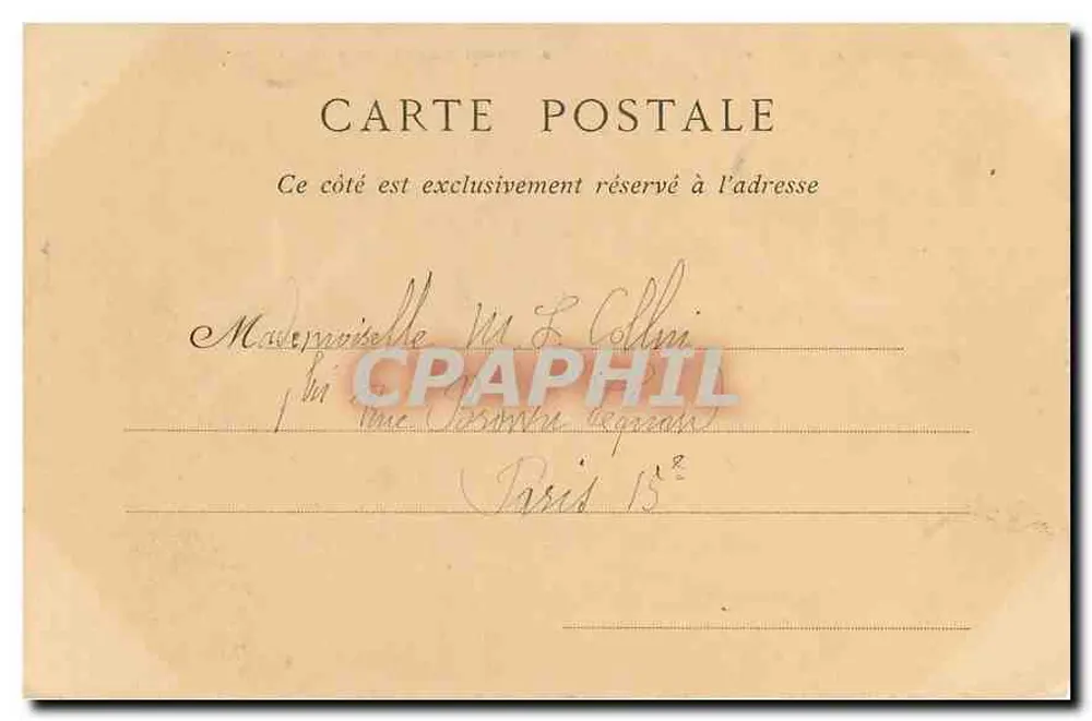 Avallon — Der Portal der Kirche Saint-Lazare — 13. Jahrhundert — Collections ND. Phot. - Rückseite
